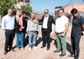 El plan “Obras Mixtas” llegó a la calle La Plata del barrio Aoma de Alto Comedero