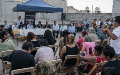 Candidatos de Cambia Jujuy acompañaron a Morales en encuentro con vecinos