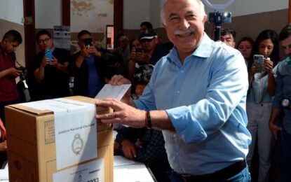 “Es una elección sumamente trascendente”, dijo Fiad al votar