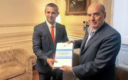Tras la caída del debate de la Ley Ómnibus, Guillermo Francos recibió a Martín Menem en la Casa Rosada