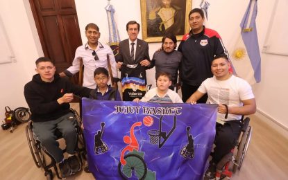 Sadir, orgulloso de Jujuy Básquet Adaptado