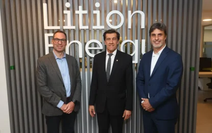Sadir participó de la inauguración de la oficina de Lition Energy en Jujuy