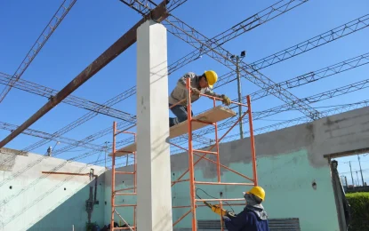 Desde Arquitectura: obras sustanciales en la Escuela de Fútbol ‘Soy Jujeño’