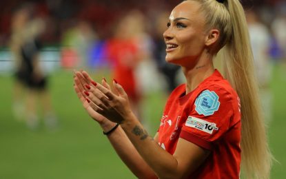 El lado oscuro del boom por Alisha Lehmann, la estrella de Suiza que enfrenta a España en la Euro 2025 de fútbol femenino