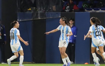Copa América femenina: Argentina venció a Ecuador y se metió en semis con puntaje perfecto