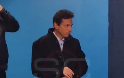 Marcelo Moretti acompañó a San Lorenzo en el Cilindro mientras espera que esta semana se resuelva su situación