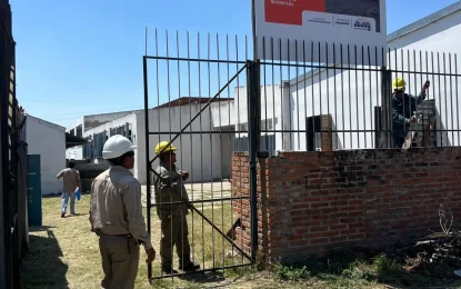 Inició la obra de adecuación en la sede de la DPA