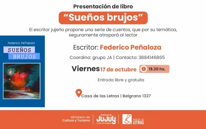 Federico Peñaloza presenta «Sueños brujos» en la Casa de las Letras