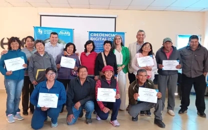 El ISJ dictó Taller de Inclusión Digital para adultos mayores en Humahuaca