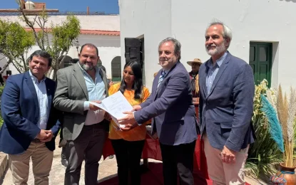 Tilcara recibió los bienes históricos del Coronel Álvarez Prado