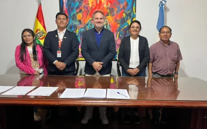 Jujuy y Potosí fortalecen la integración del Corredor Ecoturístico Alto Andino Abra de García Hito 5 y 6