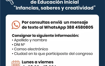 Se prorroga la evaluación del Congreso Provincial de Educación Inicial