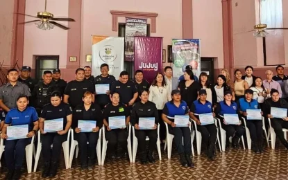 Finalizó el curso mediación policial «Operadores en resolución de conflictos»