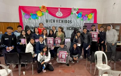 La Mendieta: concientizan sobre violencia de género y digital en ámbitos educativos