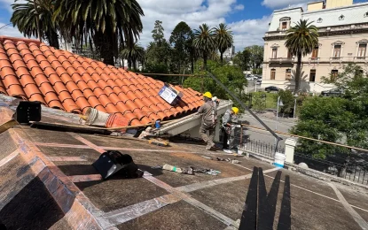 Obras de mantenimiento en el Hospital San Roque: techos, pisos, y otras próximas