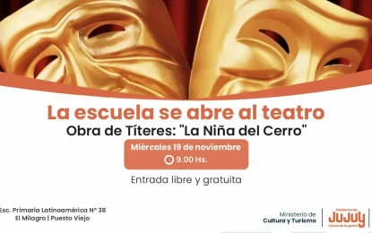El teatro llega a Puesto Viejo con una función gratuita de títeres