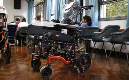 Discapacidad: Salud entregó equipamiento valuado en más de 160 millones de pesos