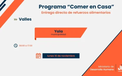 El programa «Comer en Casa» estará en seis localidades de Valles