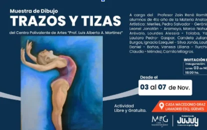 «Trazos y Tizas» una muestra abierta al público