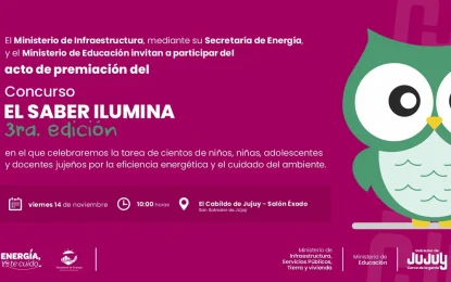 Concurso «El saber ilumina»: 10 escuelas serán premiadas este viernes en el Cabildo de Jujuy