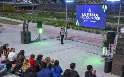 Con el Karaoke comenzó la séptima edición de la Fiesta de la Música