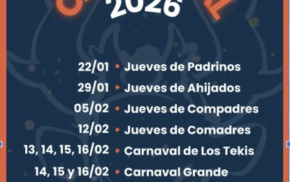 Calendario de Carnaval 2026, más de un mes de celebración, música y tradición