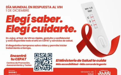 Jujuy asegura la respuesta frente al VIH-SIDA