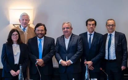 Sadir se reunió con la cúpula ejecutiva de Río Tinto
