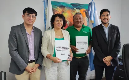 Convenio con Valle Grande para fortalecer la atención y prevención de la violencia de género