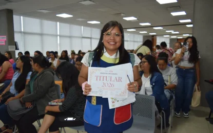 Docentes titularizaron por primera vez en el mes de diciembre