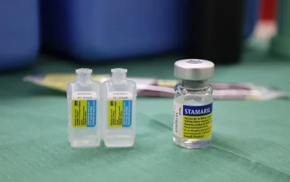 Continúa a disposición la vacunación frente a la fiebre amarilla