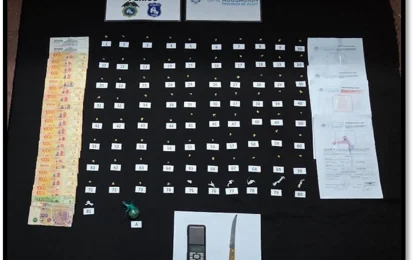 La Agencia Provincial de Delitos Complejos desarticuló puntos de venta de droga