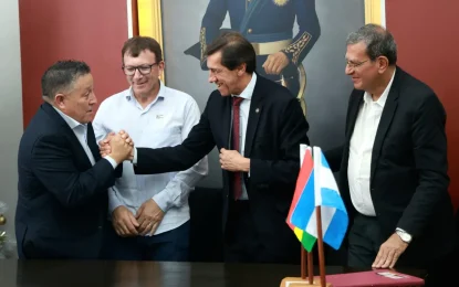 Sadir participó de la designación oficial de Oscar Jayat como Vicepresidente de BRIPAEM