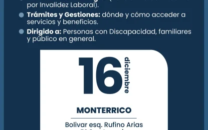 Discapacidad: Oficina Móvil de Asesoramiento y Gestión llegará a Monterrico y San Pablo de Reyes