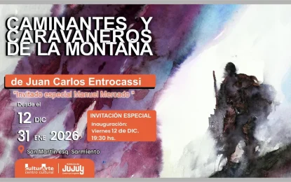 Caminantes y caravaneros de la montaña: la exposición de Juan Carlos Entrocassi