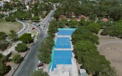 Renovación de canchas en el RIM 20: las obras alcanzan un 80% de avance