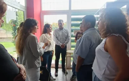 La ministra Teseira realizó un operativo en territorio en Región IV