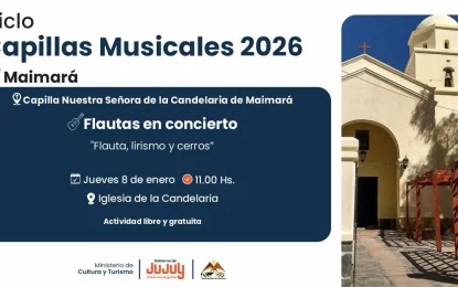 El ciclo Capillas Musicales 2026 inicia su recorrido en Maimará