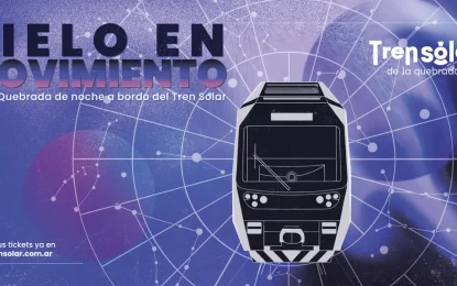 Cielo en Movimiento: el Tren Solar renueva su experiencia nocturna bajo las estrellas
