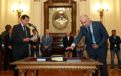 Sadir tomó juramento al nuevo Ministro de Minería