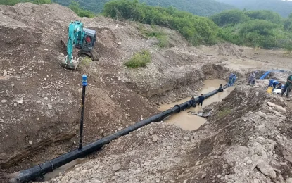 Agua Potable de Jujuy finalizó la obra a 8 metros de profundidad en Los Molinos