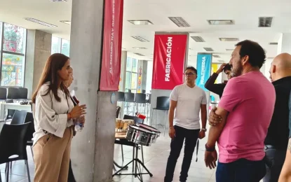La ministra Teseira visitó dependencias para fortalecer la educación