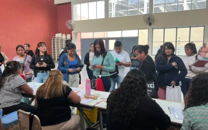 Se realizó la entrega de vacantes para el ingreso a 1° año del Nivel Secundario 2026