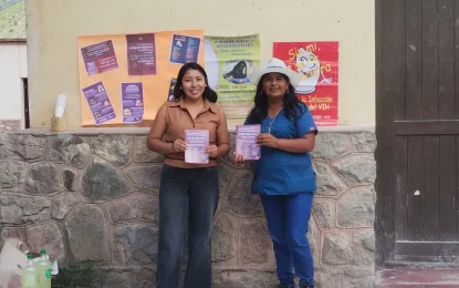 Promoción y prevención en Volcán en el marco del «Carnaval sin Violencias»