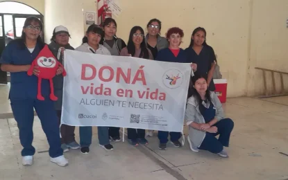 Gran respuesta en Humahuaca: más de 70 donantes voluntarios participaron de la colecta de sangre