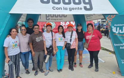 El Ministerio de Desarrollo Humano desplegó un operativo integral en Ciudad Cultural durante el Carnaval