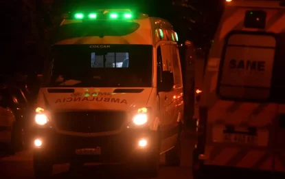 El SAME realizó más de mil asistencias y destacó el trabajo de la red hospitalaria durante el fin de semana largo