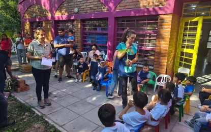 Capacitación en Huertas Agroecológicas en el JIN 16 de barrio Ciudad de Nieva