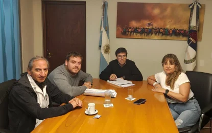 Directivos del hospital Pablo Soria se reunieron con el ministro de Hacienda