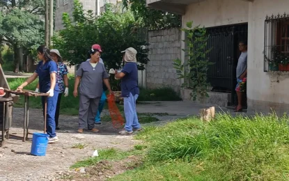 Salud inicia nueva semana de descacharrado para prevenir dengue y chikungunya